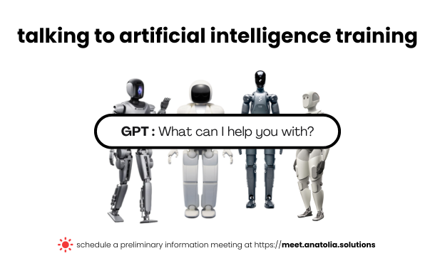 Talking to Artificial Intelligence Training