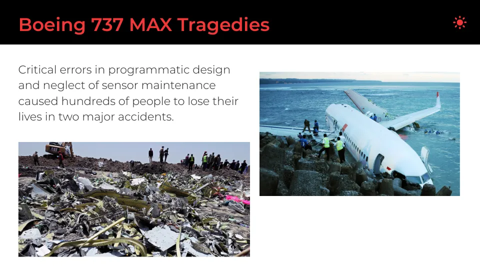 Boeing 737 MAX Tragedies
