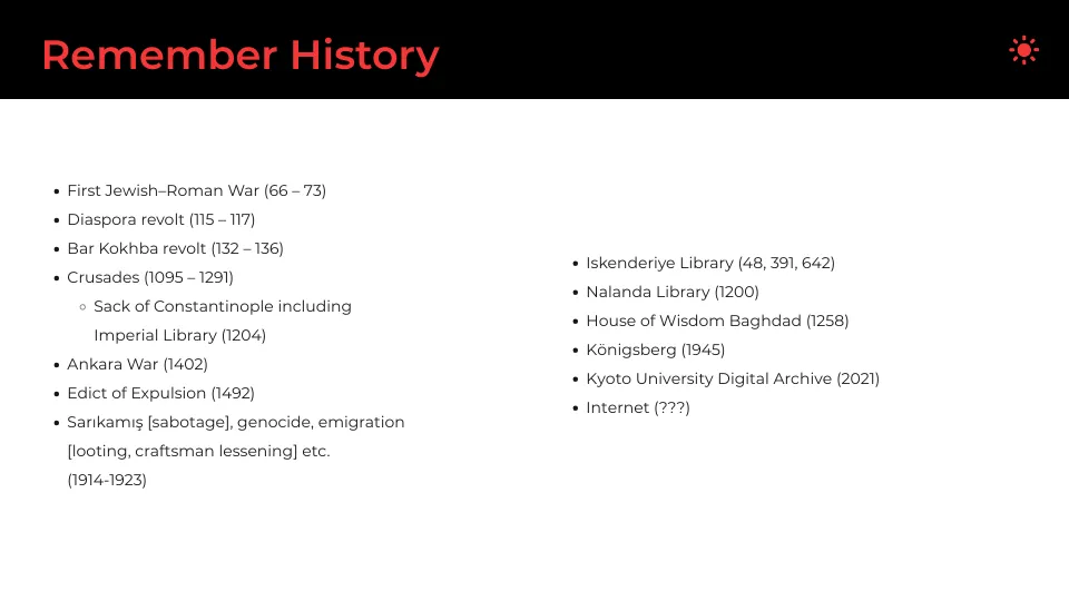 Remember History