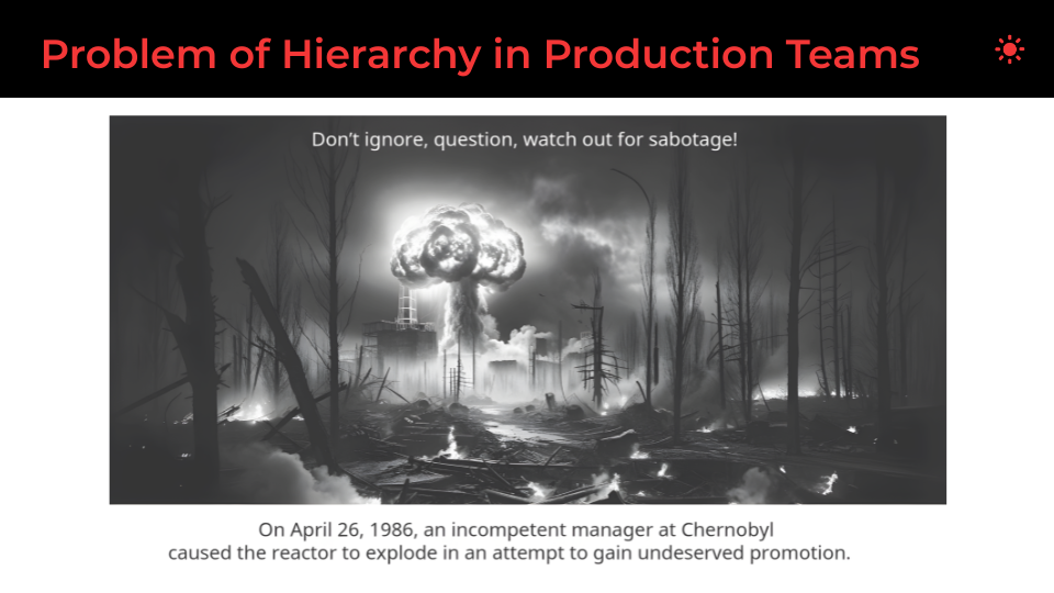 Problem Of Hierarchy In Production Teams