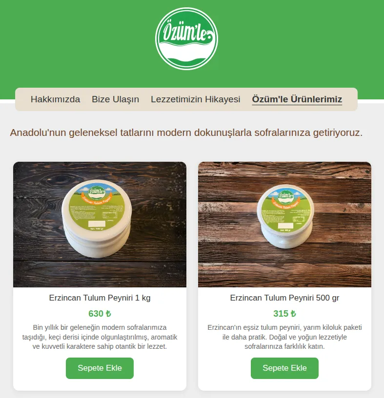 Product Catalog View